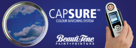 We use the Advanced CapSure colour matching system